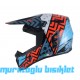 SWAY - FS-635 SUPER CROSS KASK - SİYAH MAVİ TURUNCU - L BEDEN