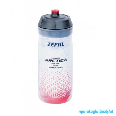 Zefal - Arctica 55 Termoslu Matara - Gümüş Kırmızı