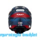 SWAY - FS-635 SHOT CROSS KASK - MAVİ KIRMIZI SİYAH BEYAZ - L BEDEN