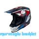 SWAY - FS-635 SHOT CROSS KASK - MAVİ KIRMIZI SİYAH BEYAZ - L BEDEN