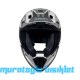 SWAY - FS-635 SHOT CROSS KASK - SİYAH GRİ BEYAZ - L BEDEN