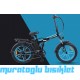 20J STRADA E-BRO ELEKTRİKLİ KATLANIR BİSİKLET - SİYAH MAVİ