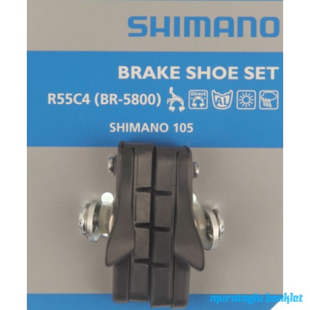 SHIMANO Fren Pabucu Set R55C4 BR-5800L 1 çift