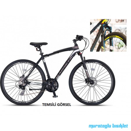 28J ÜMİT MAGNETIC V ŞEHİR BİSİKLETİ - SİYAH LİME - 51 28J ÜMİT MAGNETIC V ŞEHİR BİSİKLETİ - SİYAH LİME - 51