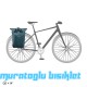 ORTLIEB F7713 Bisiklete Montajlı Heybe ve Sırt Çantası Vario 26L - Petrol Mavi