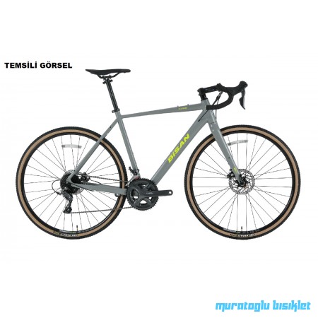 28J BİSAN ALL TRAIL ECO CLARIS 16V GRAVEL BİSİKLETİ - GRİ SİYAH - 56 KADRO 28J BİSAN ALL TRAIL ECO CLARIS 16V GRAVEL BİSİKLETİ - GRİ SİYAH - 56 KADRO
