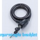 RAPTOR - Anahtarlı Halat Kilit - 12X120 - Siyah RAPTOR - Anahtarlı Halat Kilit - 12X120 - Siyah