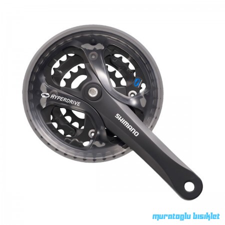 SHIMANO Aynakol 8-Vites Siyah FC-M361 48/38/28T 170mm SHIMANO Aynakol 8-Vites Siyah FC-M361 48/38/28T 170mm