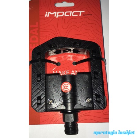 IMPACT Pedal - Katlanır, Plastik - Siyah IMPACT Pedal - Katlanır, Plastik - Siyah