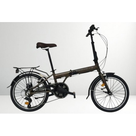 20J RUUT EDGE 7V KATLANIR BİSİKLET - KAHVE GRİ