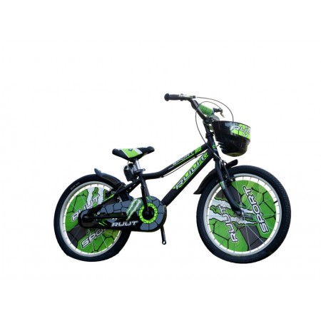 20J RUUT SPORT ÇOCUK BİSİKLETİ - SİYAH YEŞİL