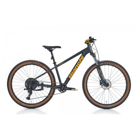 27.5J BİANCHİ MAGMA 27.X ESSA HD DAĞ BİSİKLETİ - SİYAH SARI - 38 KADRO