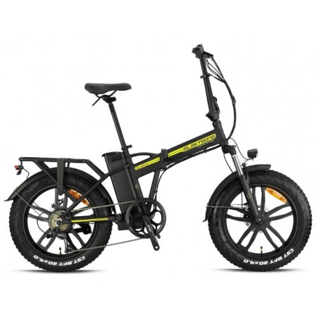 20J ELEKTRONE ZUMA 7V HD ELEKTRİKLİ KATLANIR BİSİKLET - MAT SİYAH NEON SARI