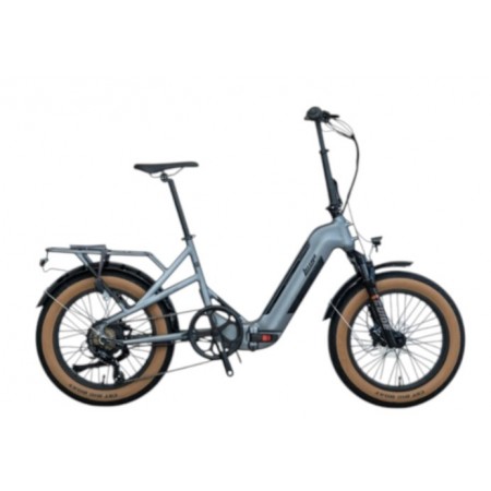 20J LOOP COASTER 7V HD ELEKTRİKLİ KATLANIR BİSİKLET - MAT GRİ 