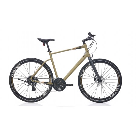 28J CARRARO SPORTIVE 324 ŞEHİR BİSİKLETİ - MAT FÜME BRONZ SARI - 48 KADRO