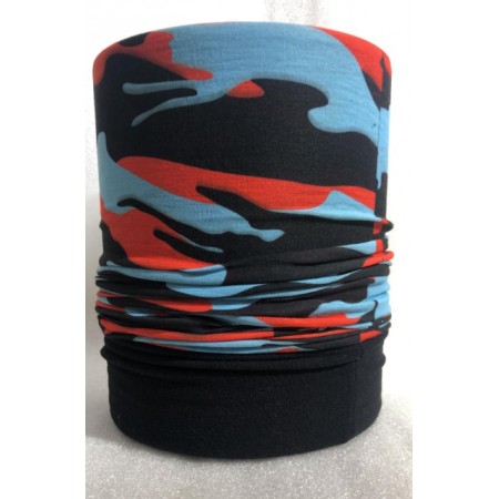 PIRATE-PARROT BUFF POLARLI - SİYAH KIRMIZI MAVİ PIRATE-PARROT BUFF POLARLI - SİYAH KIRMIZI MAVİ