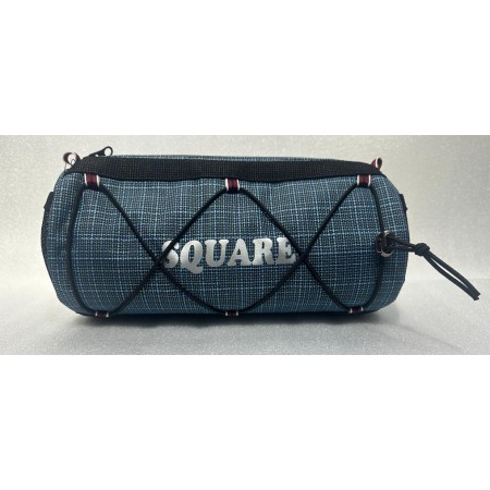 SQUARE S-795 Gidon yatay Silindir çanta - MAVİ SİYAH SQUARE S-795 Gidon yatay Silindir çanta - MAVİ SİYAH
