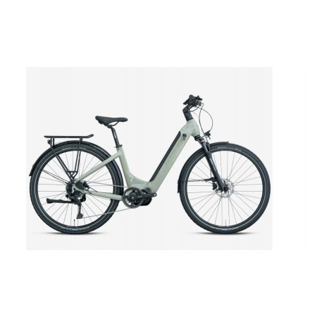 28J KRON ZEON LADY 9V HD ELEKTRİKLİ ŞEHİR BİSİKLETİ - PARLAK BEJ YEŞİL - 43 KADRO