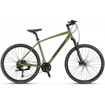 28J MOSSO LEGARDA PRO X18 MSM ŞEHİR BİSİKLETİ - YEŞİL SİYAH - 46 KADRO