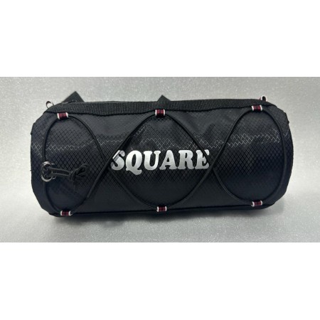 SQUARE S-795 Gidon yatay Silindir çanta - SİYAH SQUARE S-795 Gidon yatay Silindir çanta - SİYAH