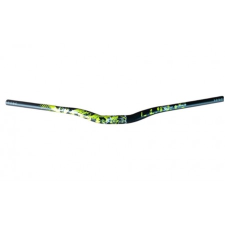 LUNJE Gidon Alüminyum 31.8mm 780mm - Siyah Neon Sarı Beyaz