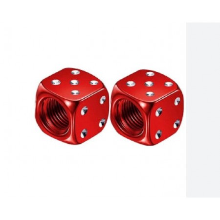 KNT SİBOP KAPAĞI -ZARLI - 1 ÇİFT - KIRMIZI