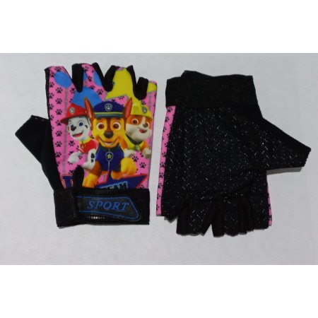 XBYC HJ-1509  KIZ ÇOCUK ELDİVENİ - ÜÇ KÖPEK - PEMBE SİYAH XBYC HJ-1509  KIZ ÇOCUK ELDİVENİ - ÜÇ KÖPEK - PEMBE SİYAH
