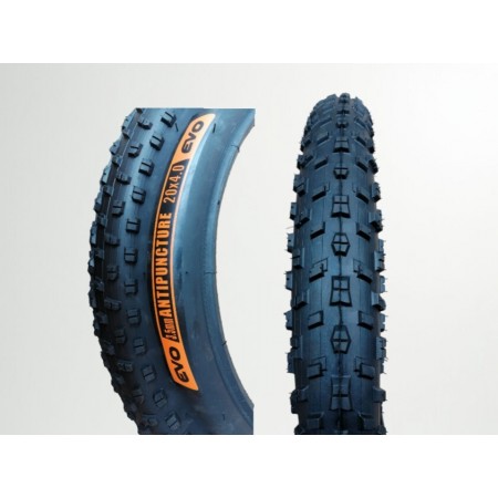 EVO Dış Lastik 20*4.0  ANTIPUNCTURE  3,5mm Zırhlı EVO Dış Lastik 20*4.0  ANTIPUNCTURE  3,5mm Zırhlı