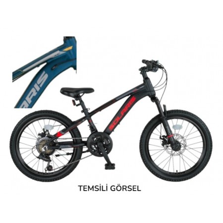 20J ÜMİT SOLARIS 21V MD ÇOCUK BİSİKLETİ - INDIGO/TURUNCU