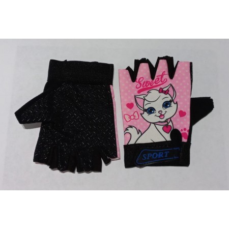 XBYC HJ-1509  KIZ ÇOCUK ELDİVENİ - KEDİ - PEMBE BEYAZ XBYC HJ-1509  KIZ ÇOCUK ELDİVENİ - KEDİ - PEMBE BEYAZ