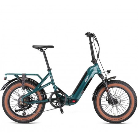 20J LOOP COASTER 7V HD ELEKTRİKLİ KATLANIR BİSİKLET - YEŞİL