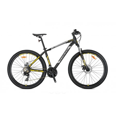 26J KRON XC75 21V VB ÇOCUK BİSİKLETİ - MAT SİYAH BEJ SARI - 36 KADRO