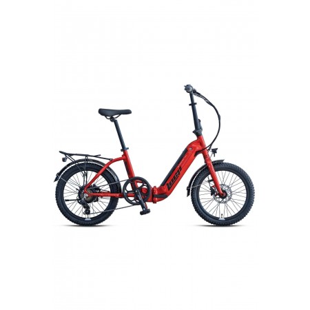 20J LOOP URBAN 7V HD ELEKTRİKLİ KATLANIR BİSİKLET - KIRMIZI SİYAH