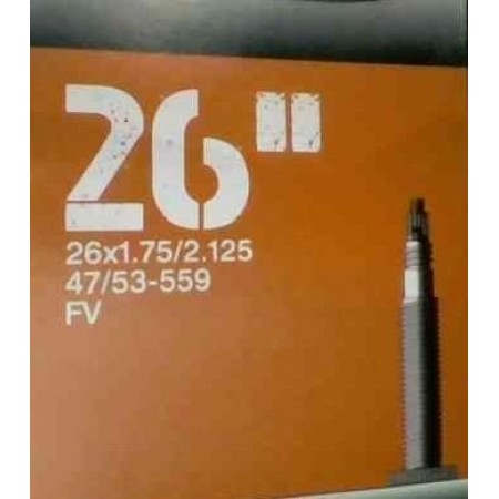 CST - 26*1,75/2,125 FV İĞNE SİBAP İÇ LASTİK CST - 26*1,75/2,125 FV İĞNE SİBAP İÇ LASTİK