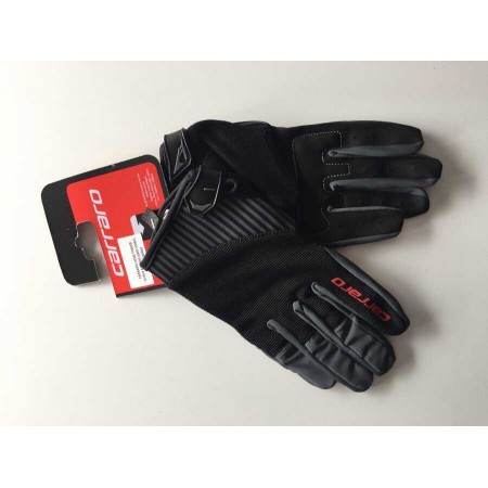 CARRARO UZUN PARMAK ELDİVEN SİYAH PK-3020 - SİYAH GRİ - MEDİUM CARRARO UZUN PARMAK ELDİVEN SİYAH PK-3020 - SİYAH GRİ - MEDİUM