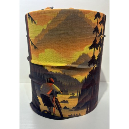 TEX XBYC 6513 BANDANA - SARI TURUNCU SİYAH TEX XBYC 6513 BANDANA - SARI TURUNCU SİYAH