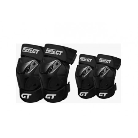 TEX XBYC-800972 Yetişkin Dizlik Dirseklik Koruma Seti - Siyah TEX XBYC-800972 Yetişkin Dizlik Dirseklik Koruma Seti - Siyah