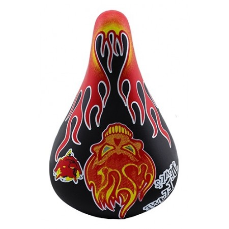 TAIWAN - BMX SELE 16-20,Erkek/Alevli - SİYAH KIRMIZI SARI TAIWAN - BMX SELE 16-20,Erkek/Alevli - SİYAH KIRMIZI SARI