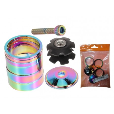 ZTTO Spacer Seti Alüminyum - Rainbow