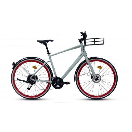 28J CARRARO COMMUTER ŞEHİR BİSİKLETİ - GRİ KIRMIZI - 48 KADRO 28J CARRARO COMMUTER ŞEHİR BİSİKLETİ - GRİ KIRMIZI - 48 KADRO