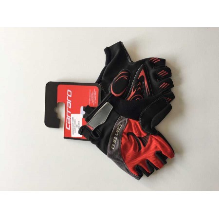 CARRARO KISA PARMAK ELDİVEN V7 A - SİYAH KIRMIZI - M beden CARRARO KISA PARMAK ELDİVEN V7 A - SİYAH KIRMIZI - M beden