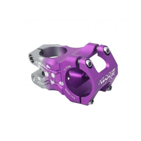 WAKE Gidon Boğazı  Alüminyum 31.8mm -Mor / Gri