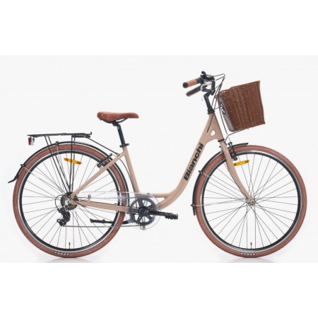 28J BİANCHİ C281 7V VB ŞEHİR BİSİKLETİ - KREM SİYAH - 38