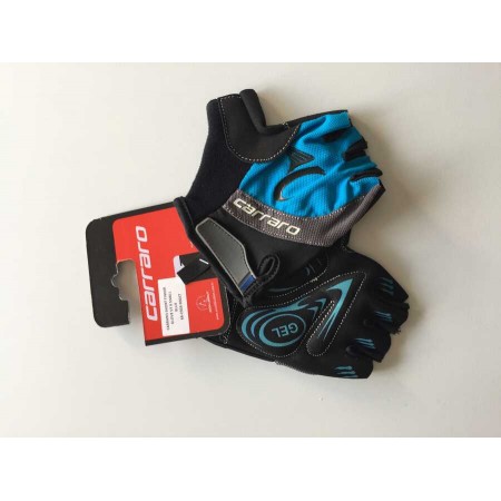 CARRARO KISA PARMAK ELDİVEN V7 B - SİYAH MAVİ - M beden CARRARO KISA PARMAK ELDİVEN V7 B - SİYAH MAVİ - M beden