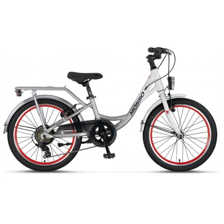 20J MOSSO INFINITY 6V ÇOCUK BİSİKLETİ - BEYAZ GÜMÜŞ