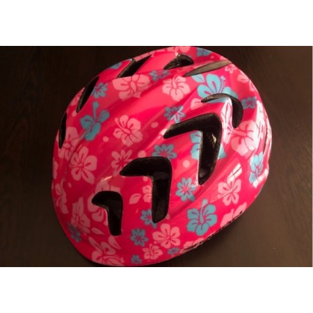 MOON M-7 ÇOCUK KASK ÇİÇEKLİ - PEMBE MAVİ - S MOON M-7 ÇOCUK KASK ÇİÇEKLİ - PEMBE MAVİ - S