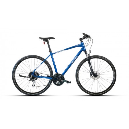 28J CARRARO SPORTIVE 225 ŞEHİR BİSİKLETİ - METALİK LACİVERT GÜMÜŞ - 51 KADRO