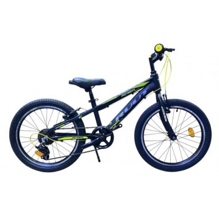 20J RUUT POWER 7V VB ÇOCUK BİSİKLETİ - SİYAH LİME