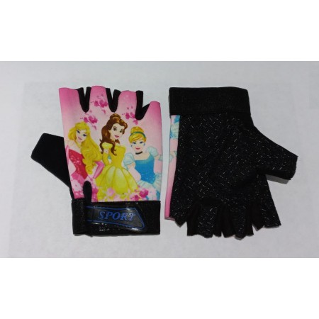 XBYC HJ-1509  KIZ ÇOCUK ELDİVENİ - PRENSESLER - PEMBE  XBYC HJ-1509  KIZ ÇOCUK ELDİVENİ - PRENSESLER - PEMBE