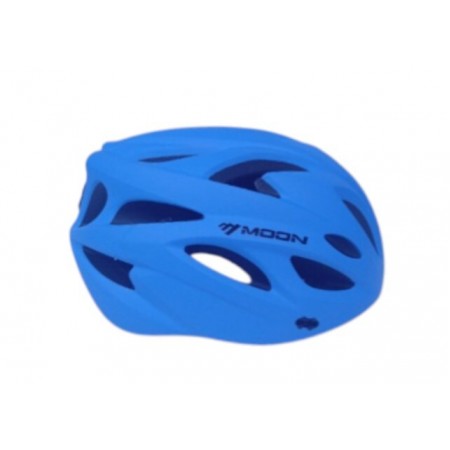 MOON KS-22  KASK IŞIKLI - MAT MAVİ - M